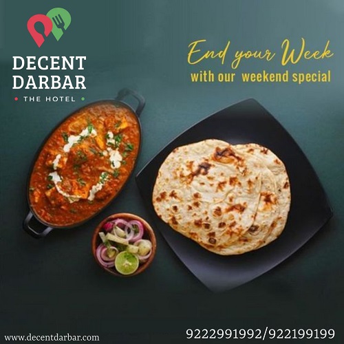 End Your Week  With Our Weekend Special.