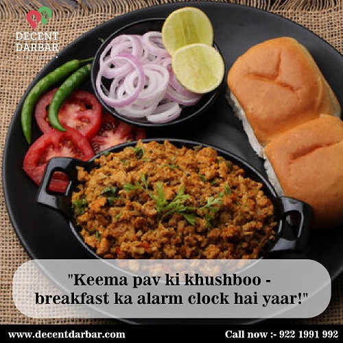 "Spicy Keema Pav: A flavor explosion on a plate! 
