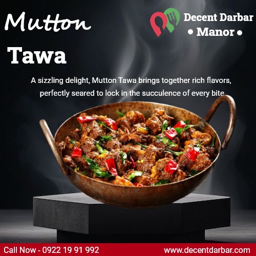 Savor the Rich Flavors of Mutton Tawa