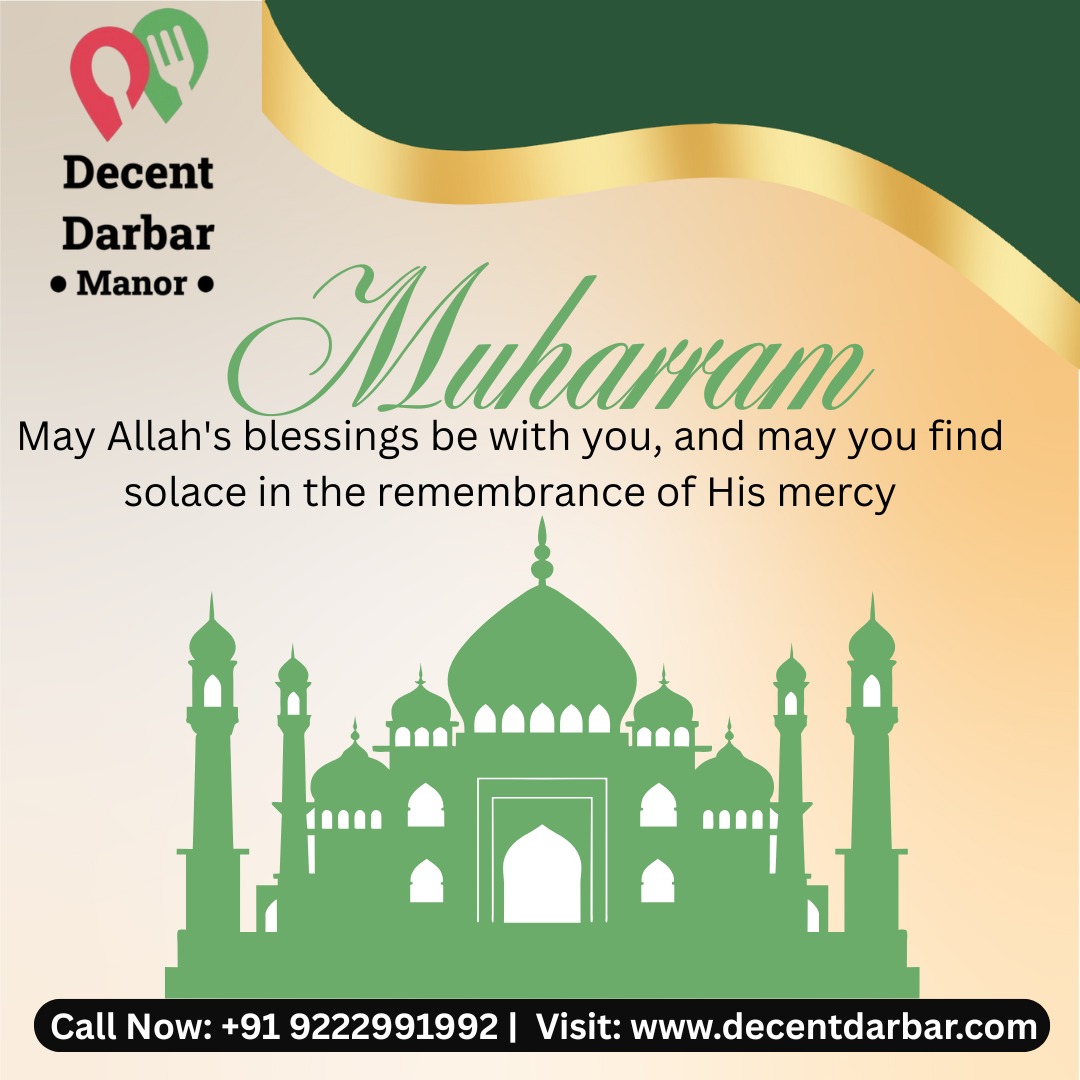 Muharram Wishes from Decent Darbar, Manor