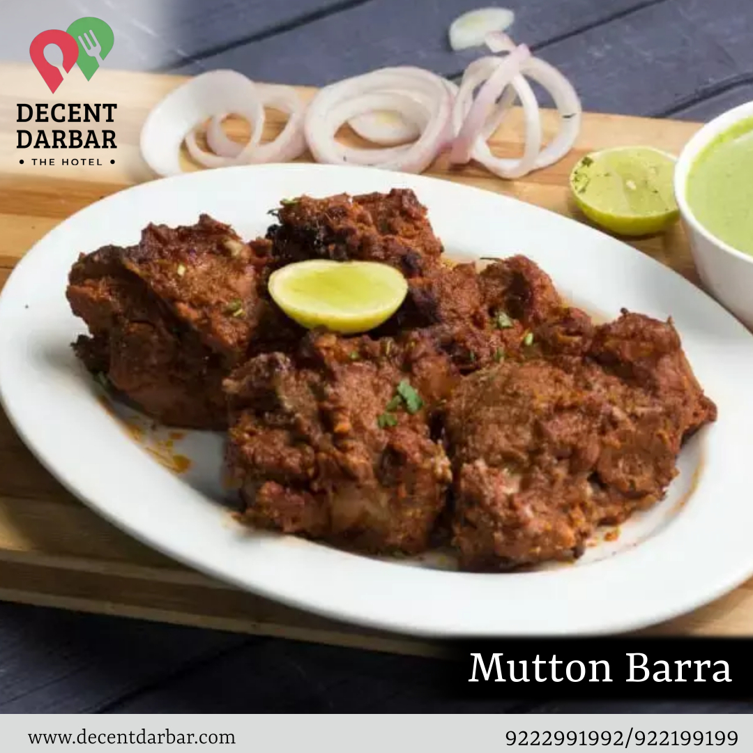 The heavenly aroma of Mutton Baara...
