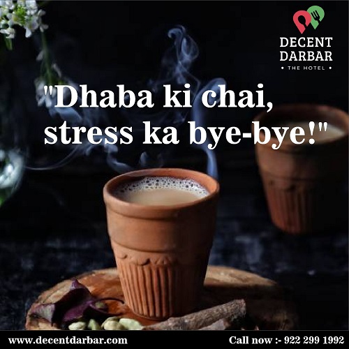 Dhaba vibes and a warm cup of chai – a match made 