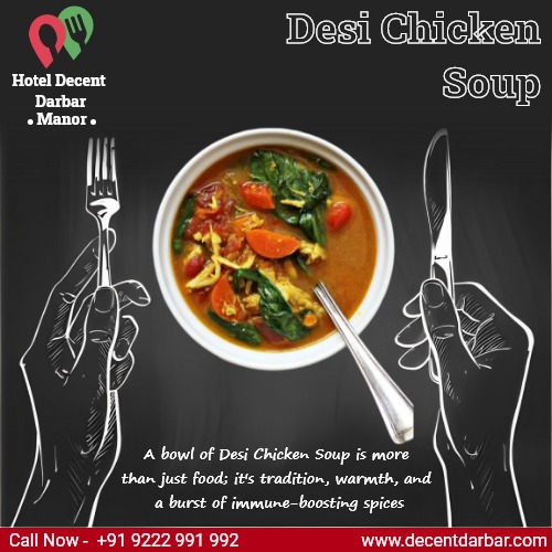 Warm Up with the Comfort of Desi Chicken Soup