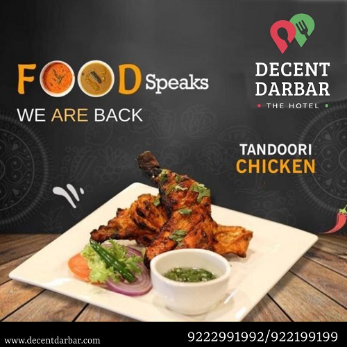 Food Speaks  We Are Back Tandoori chicken